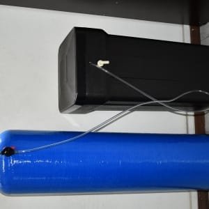 Botella de poliglas de 8"x44" - suavizador