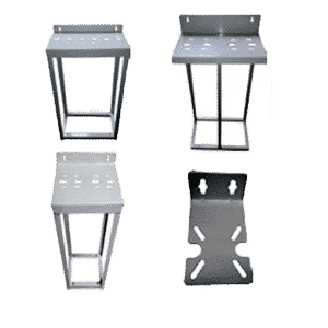 Soportes de acero para carcasas de microfiltración
